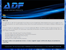Tablet Screenshot of adfvisual.com